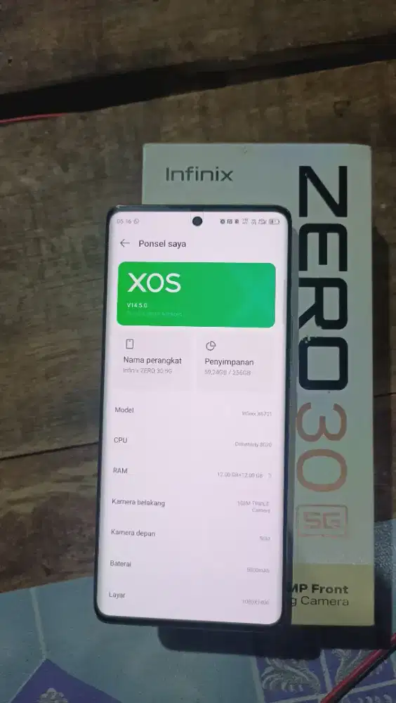 Jual infinix zero 30 5g