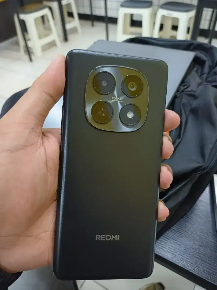 Redmi note 15 4G 128/8 GB black baru sebulan