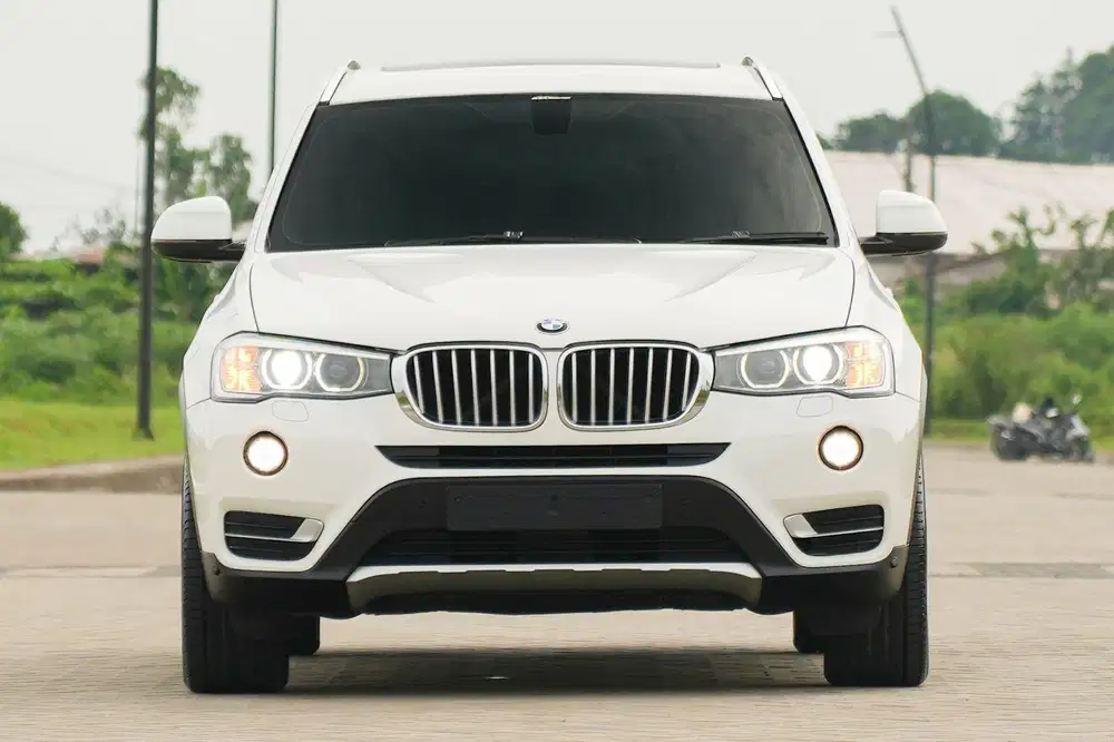 Panoramic! BMW X3 Facelift xDrive 2016 White Warranty