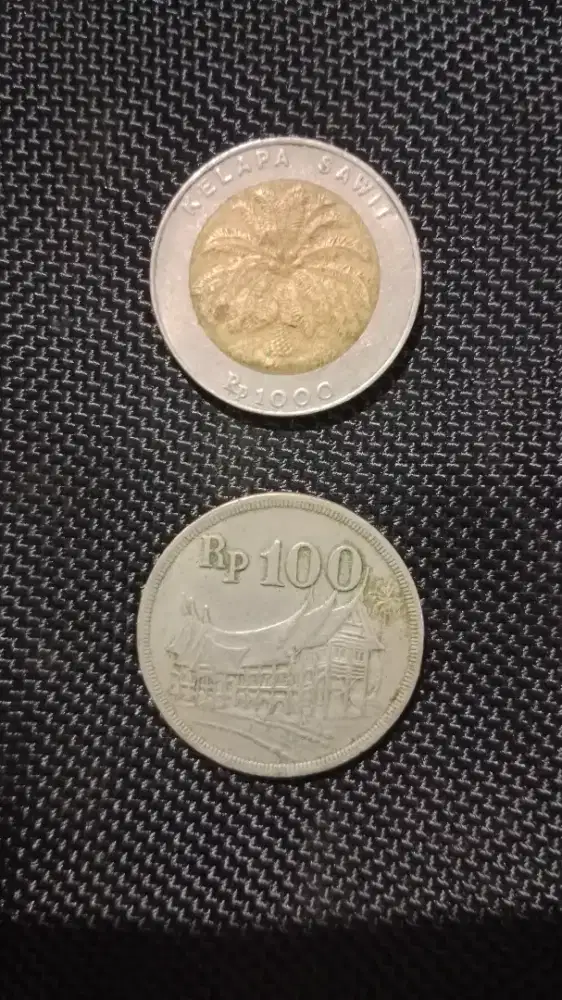 Uang Koin Kuno 100 & 1000