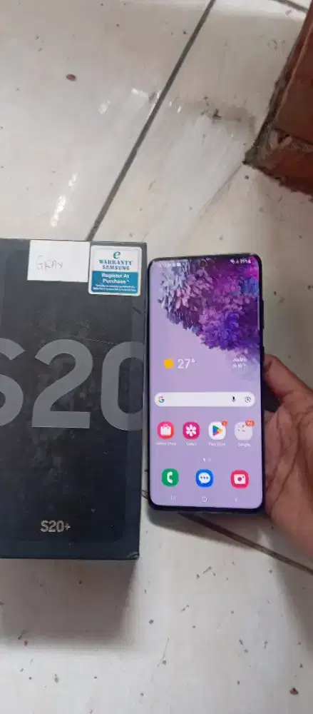 Jual hp Samsung S20 plus 8/128