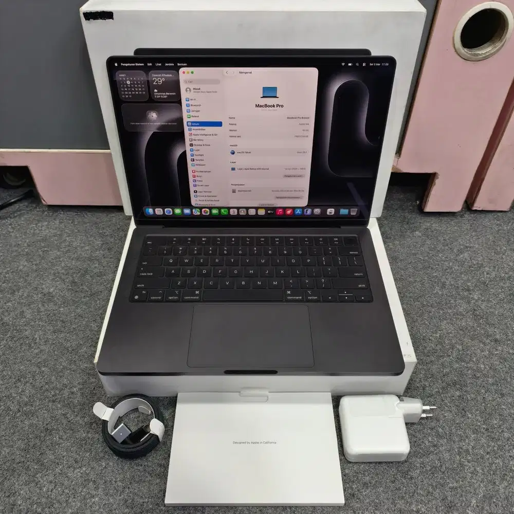 Macbook Pro 14 Inch M4 16/512Gb Garansi Resmi