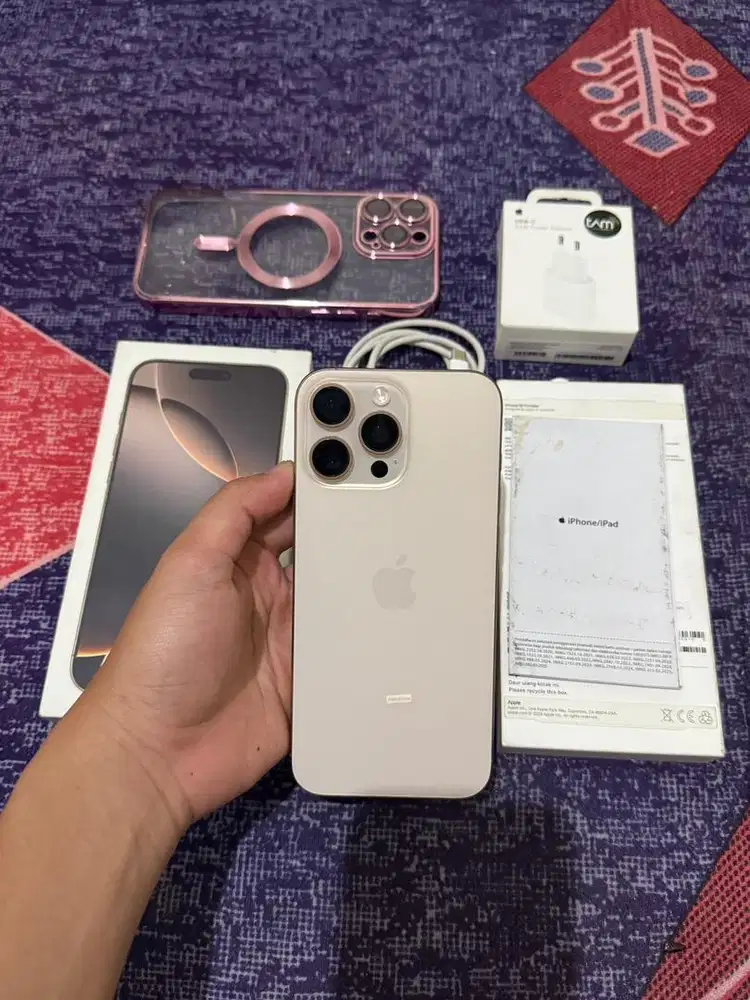 Iphone 16 promax 256gb desert ibox