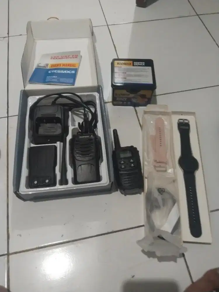 Paket jam smart watch samsung dan ht dan dll