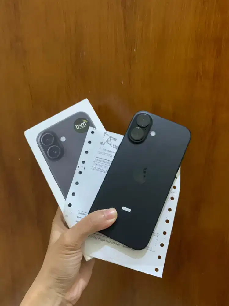 iphone 16 128gb ibox black 3hari pakai