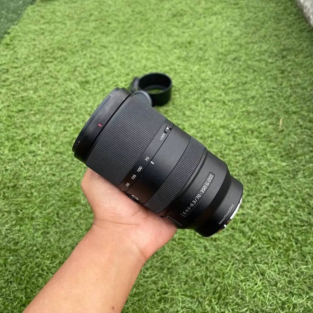 Lensa Tele Sony E 70-350mm F4.5-6.3 G OSS no dus box