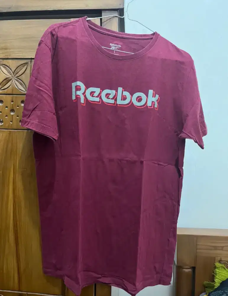 Kaos Reebok pria original