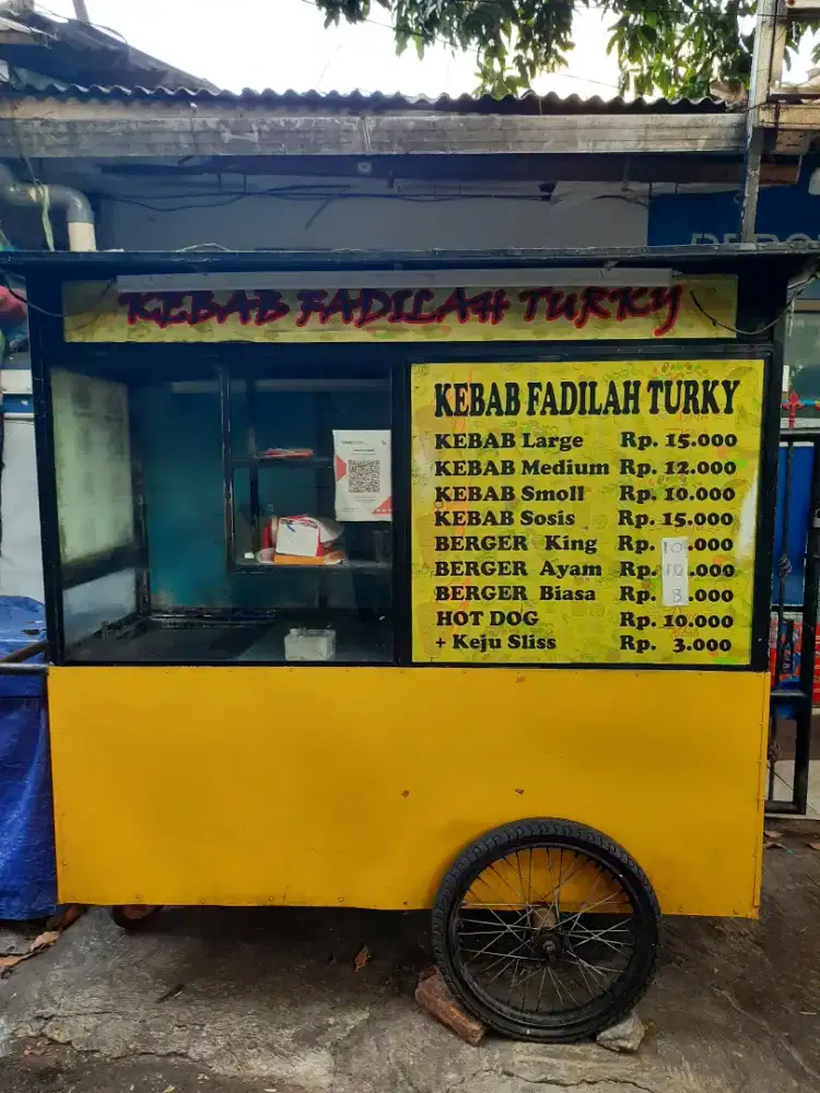 Gerobak kebab & burger