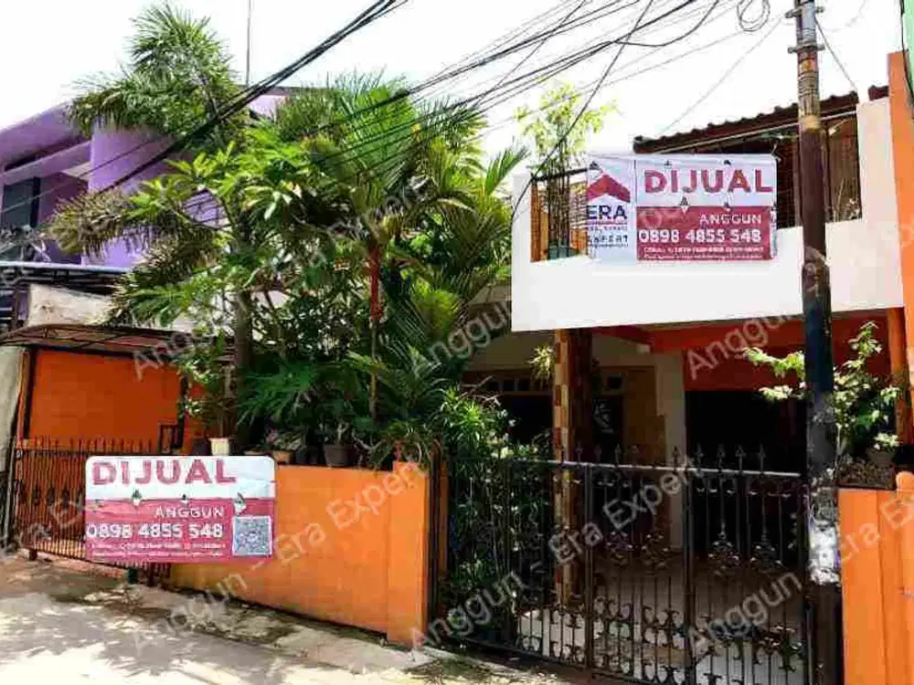 Dijual rumah murah lokasi strategis Deket kelurahan Makasar, Jakarta Timur