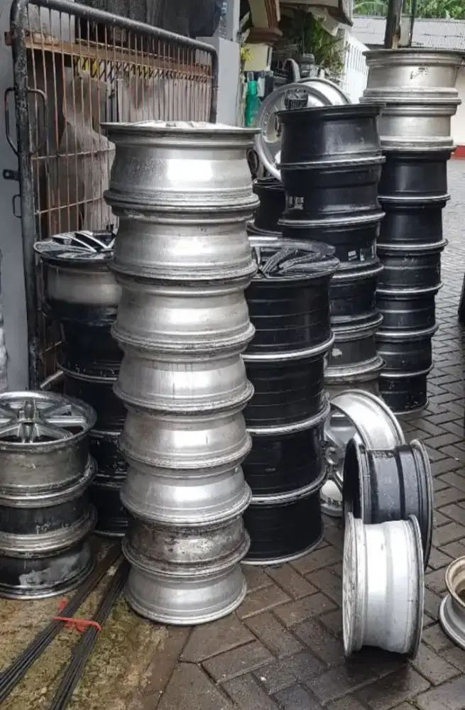 velg mobil racing,velg retak,velg penyok terima Beli kiloan