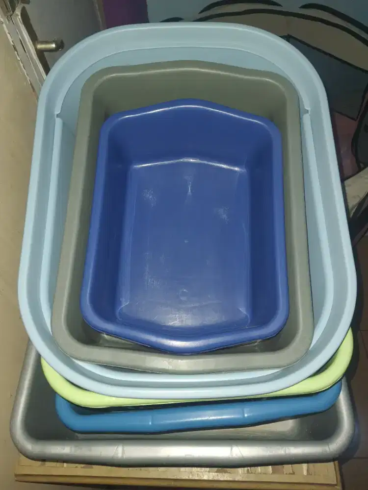 TOILET BOX KUCING PLASTIK TERTUTUP MERK PET KINGDOM