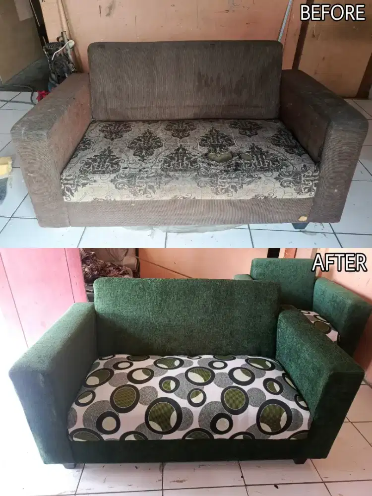 Service Kursi Sofa Minimalis Bungkus