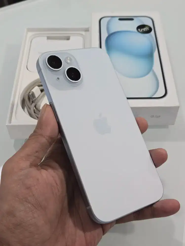 Iphone 15 128 BH97% garansi ON iBox