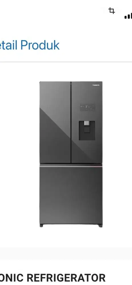 PANASONIC REFRIGERATOR MULTIDOOR 536 L MIRROR