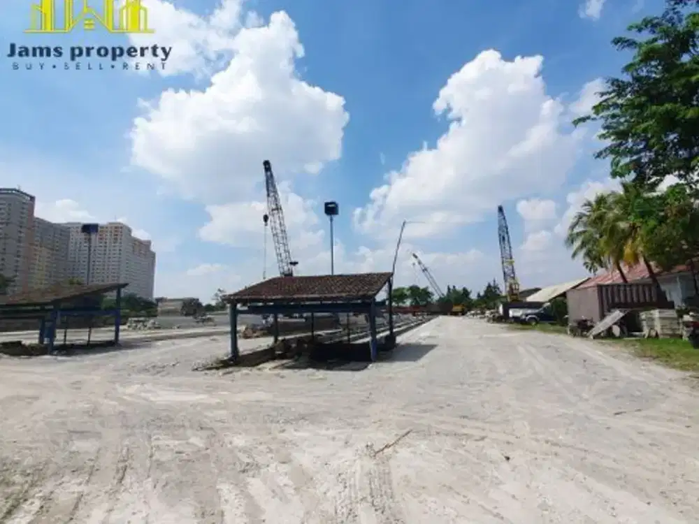 DiJual Lahan Komersil Area Sangat Strategis Tanah Bentuk Kotak Siap Bangun Sudah Full Pagar Beton Keliling Di Pegangsaan Dua Kelapa Gading JakUt