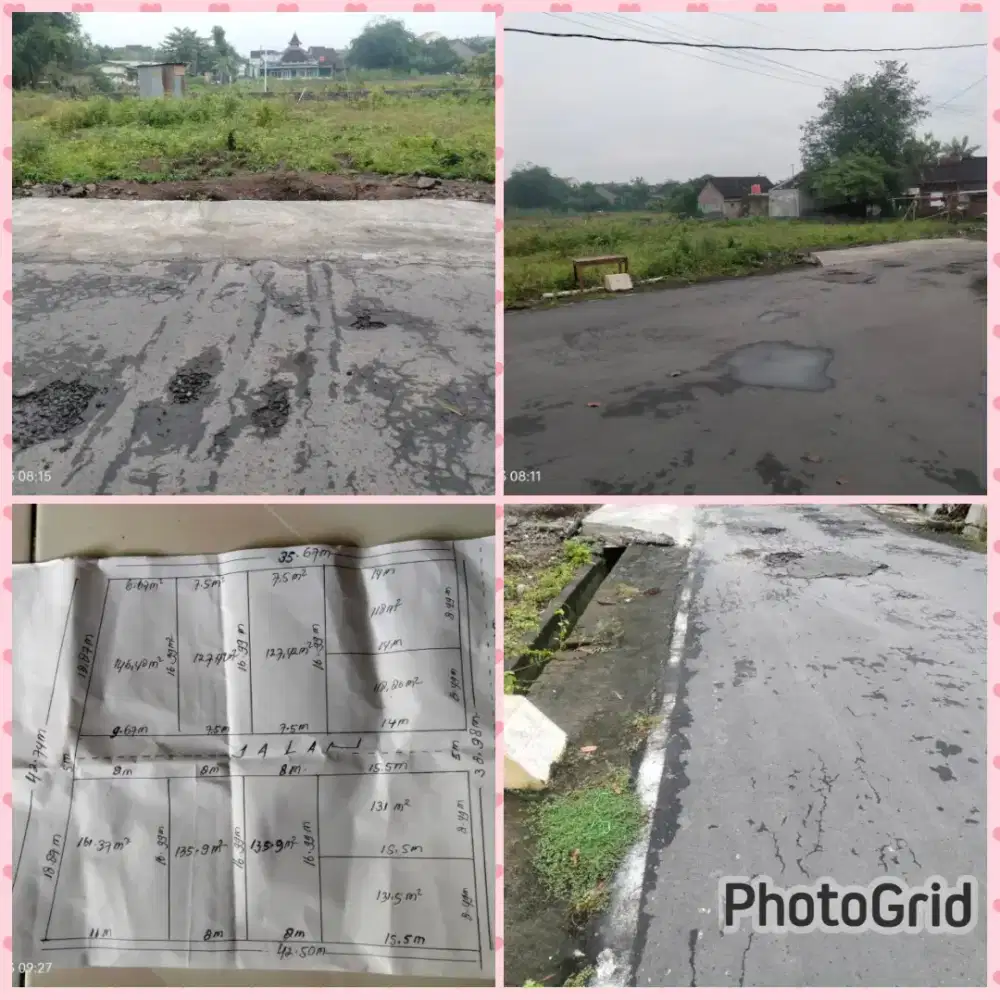 Tanah Kavling Dijual Di Pandeyan Sawahan Ngemplak Boyolali