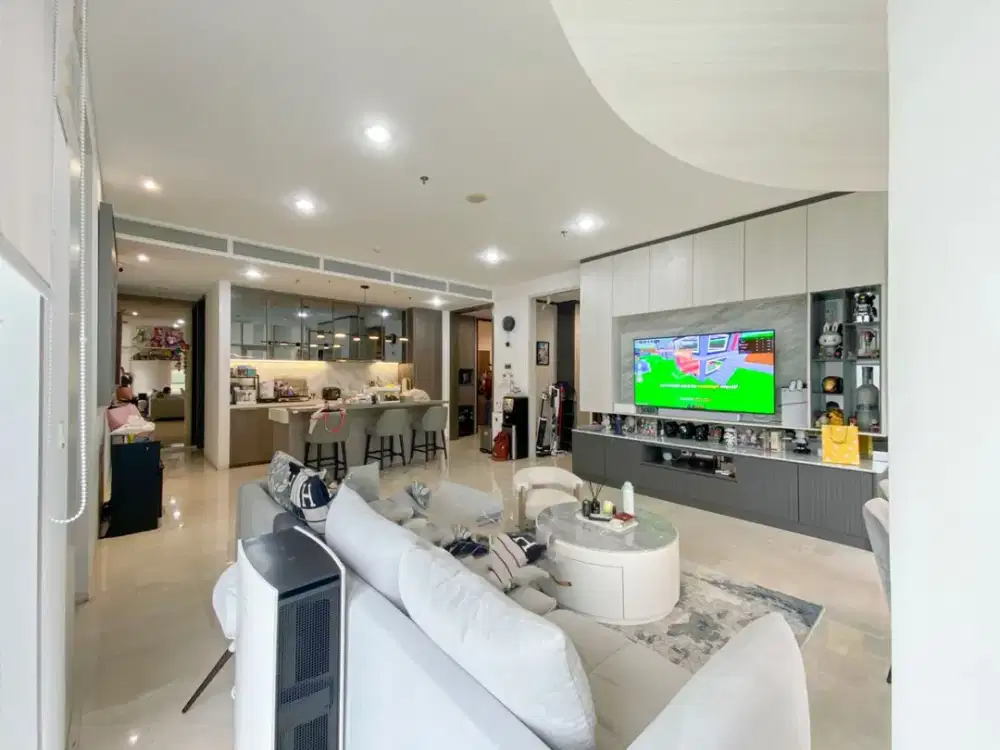 Dijual Cepat Apartment Verde Full Furnish 3 Br Luas 230 m2 Private Lift Jakarta Selatan