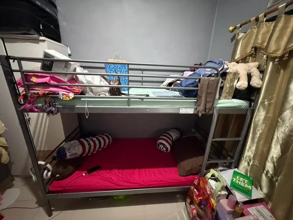 Bunk Bed IKEA Abu + 2 Matras