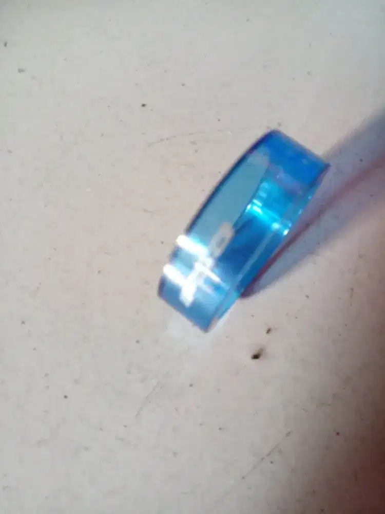 Spacer headset sepeda FSA mika blue 10mm