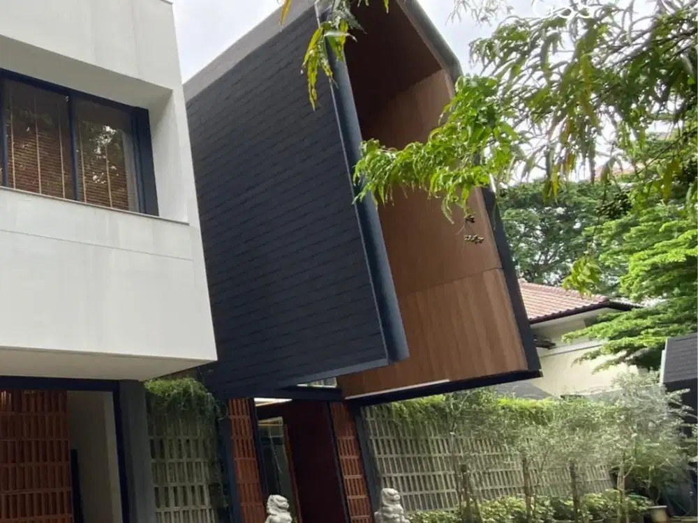 RUMAH DIJUAL! Rumah Baru Desain Modern Tropical karya Arsitek Ternama. Mewah dan Prestige