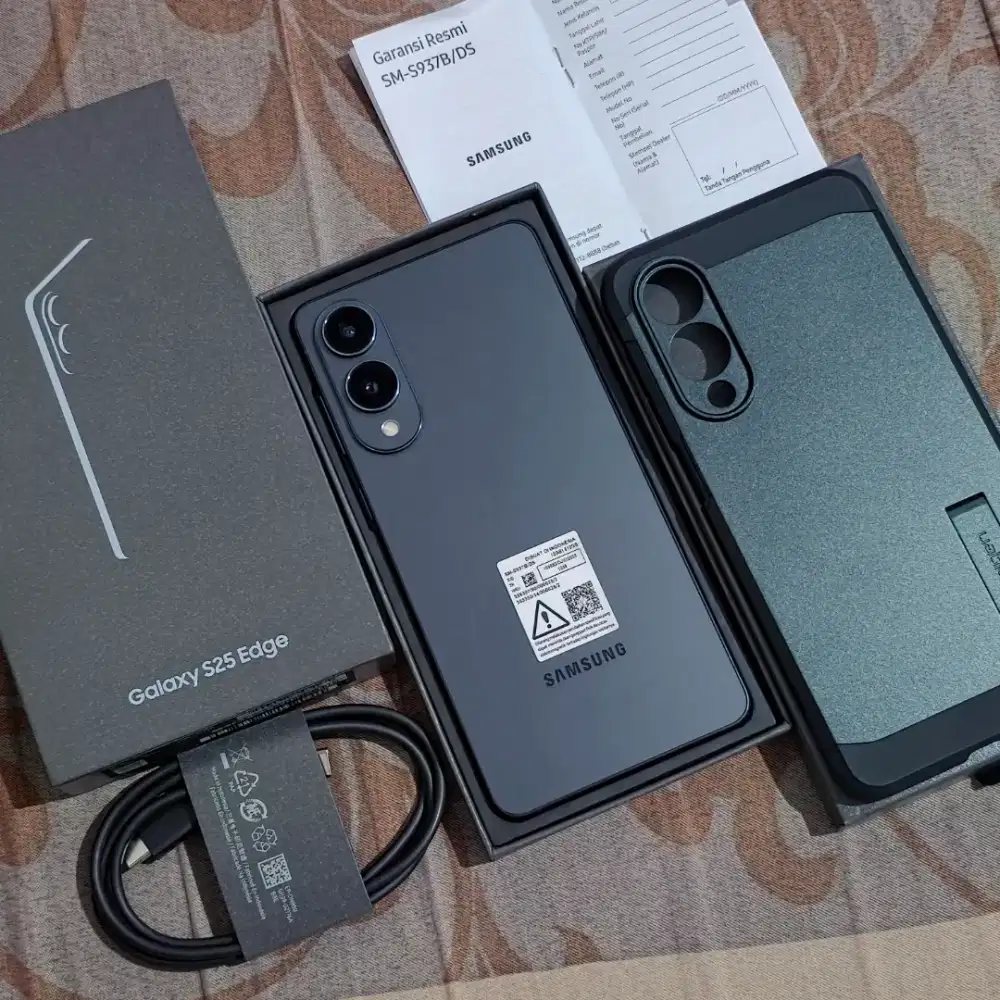 Samsung S25 Edge 12/512GB Black Resmi SEIN Juli 2026