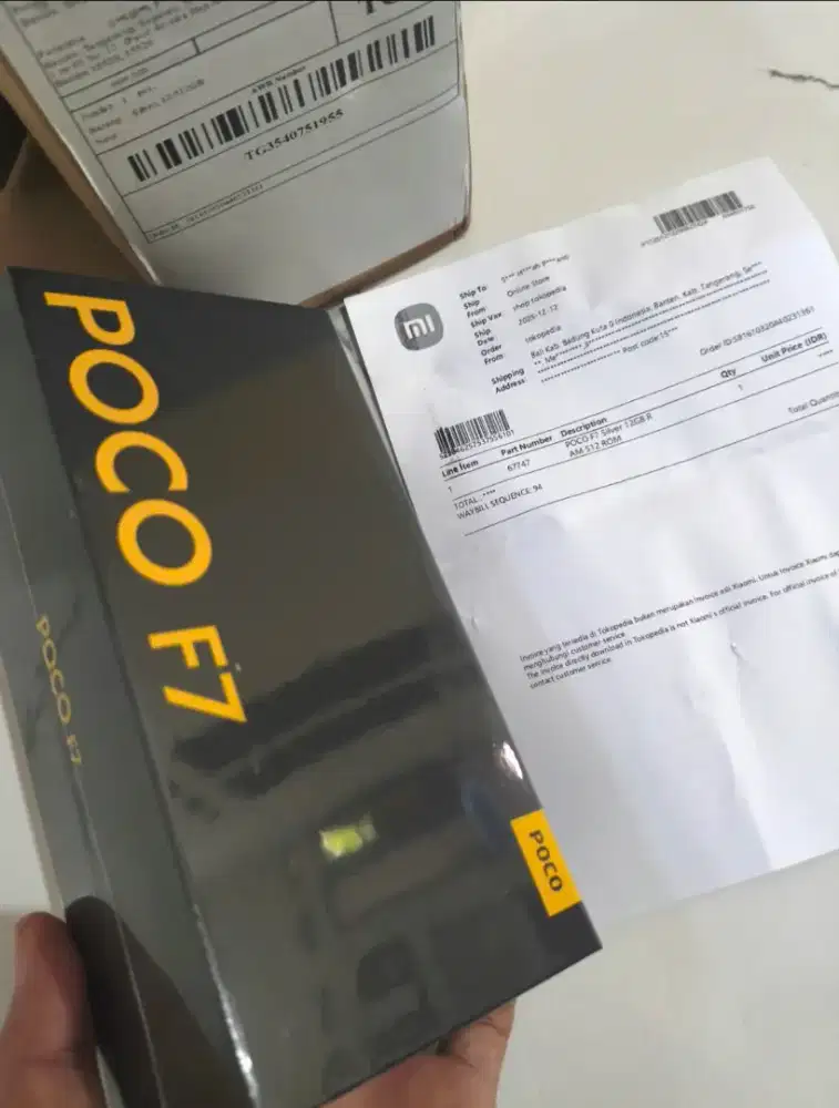 POCO F7 WHITE BNIB