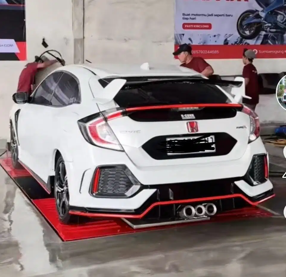 CIVIC 1.5 Turbo CVT ES 2018 Sangat Mulus & Terawat luar dalam