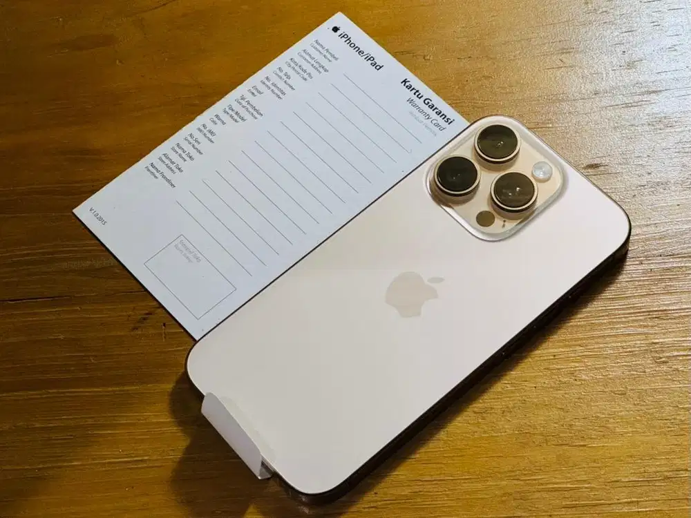 iPhone 16 Pro 128GB iBox BH98% Garansi Agustus 2026