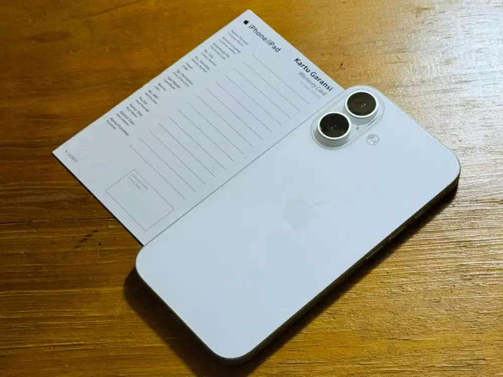 iPhone 16 128GB iBox BH94% Garansi September 2026