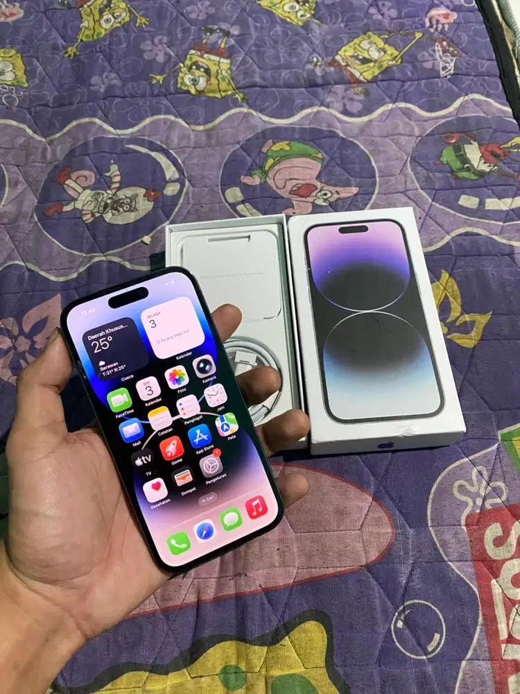 Iphone 14 pro purple 128
