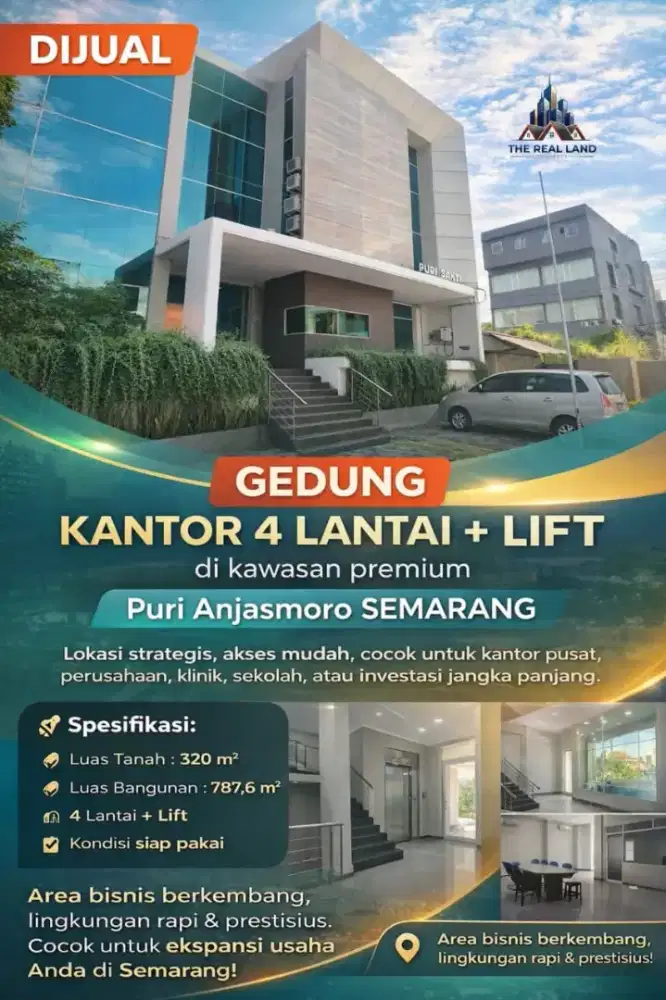 GEDUNG KANTOR STRATEGIS DEKAT KOTA SEMARANG