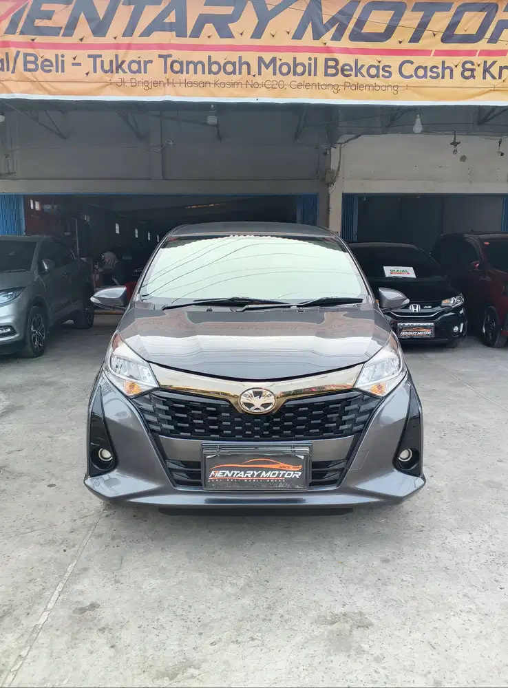 [KM 9RB] Toyota New Calya 1.2 Tipe G Luxury Automatic 2023 Abu-Abu OK