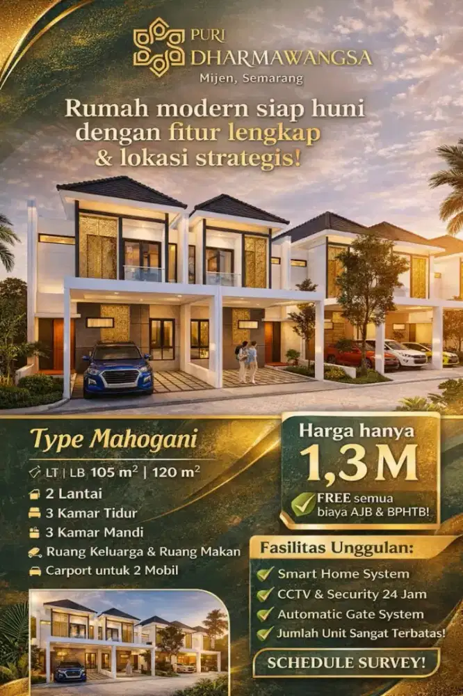 Rumah home resort di Mijen Semarang new Cluster