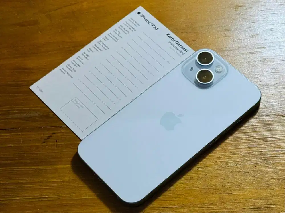 iPhone 15 128GB iBox Blue Fullset Original