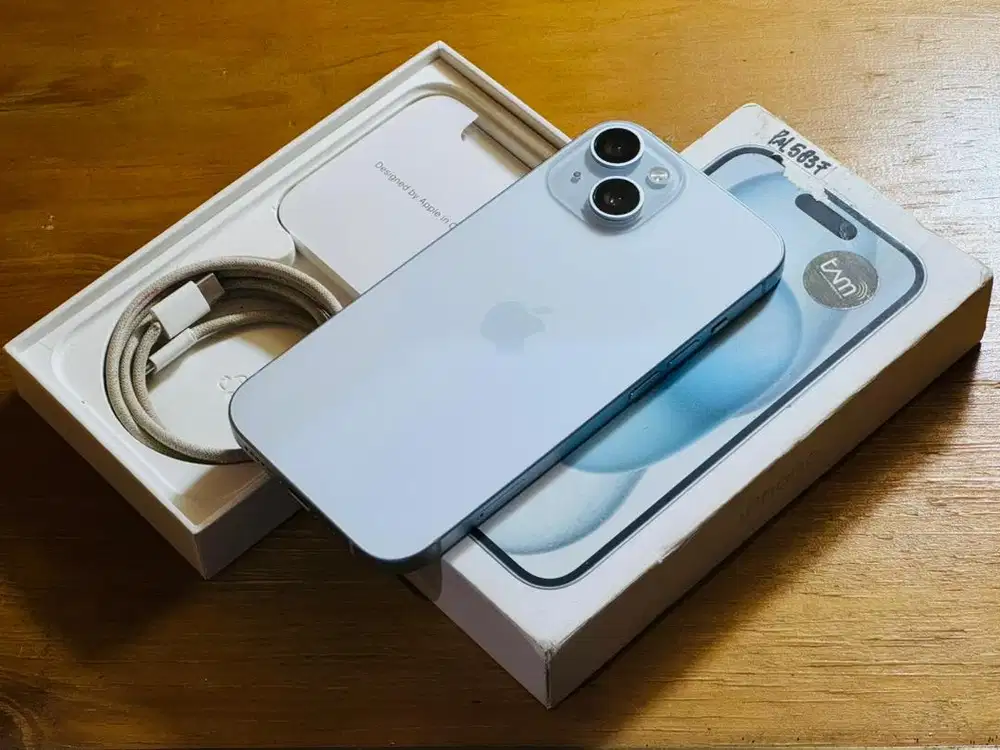 iPhone 15 128GB iBox Blue Fullset Original