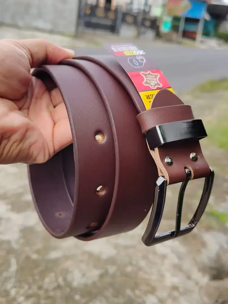 Sabuk Kulit Sapi Asli 100% ( PROMO )