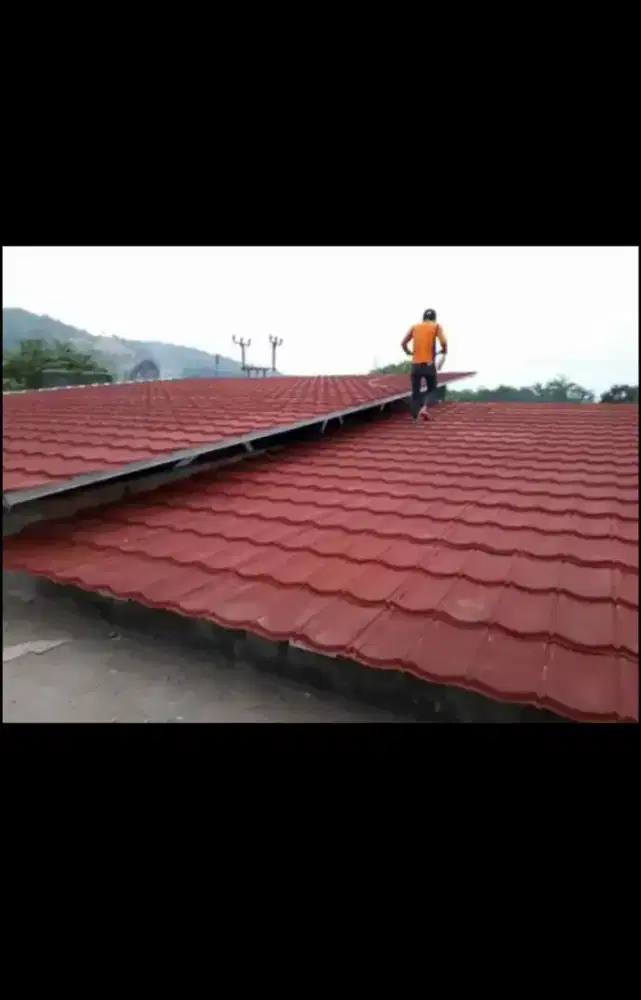 Perbaikan atap bocor rembes