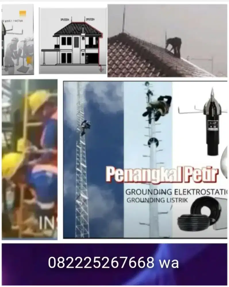 Teknisi jasa pasang penangkal petir Pekayon Pulogadung