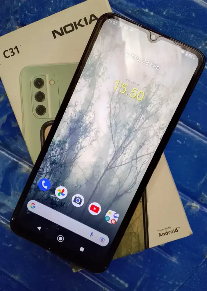 Nokia C31 Ram 4/64 komplit