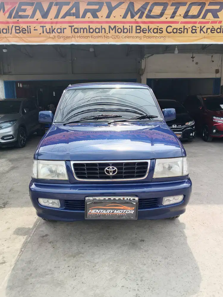 Toyota Kijang Kapsul KF83 1.8 LGX Bensin Manual 2001 Biru Metalik OK