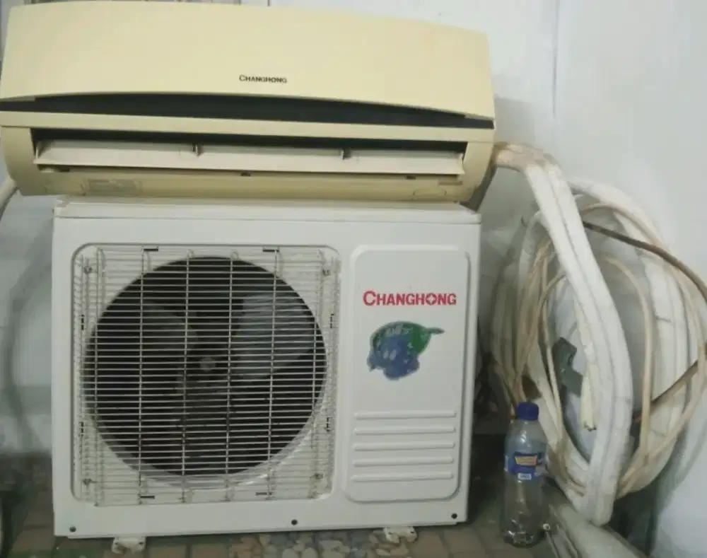 AC merk Changhong 1/2 pk normal n dingin.