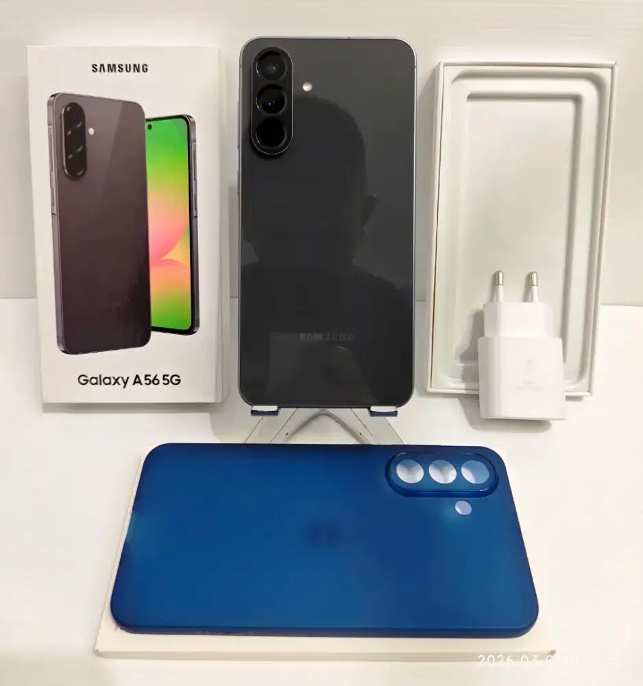 Samsung A56 5G 12/256 Gb Likenew 100% Resmi On 28 Feb 27 bisa TT/BT