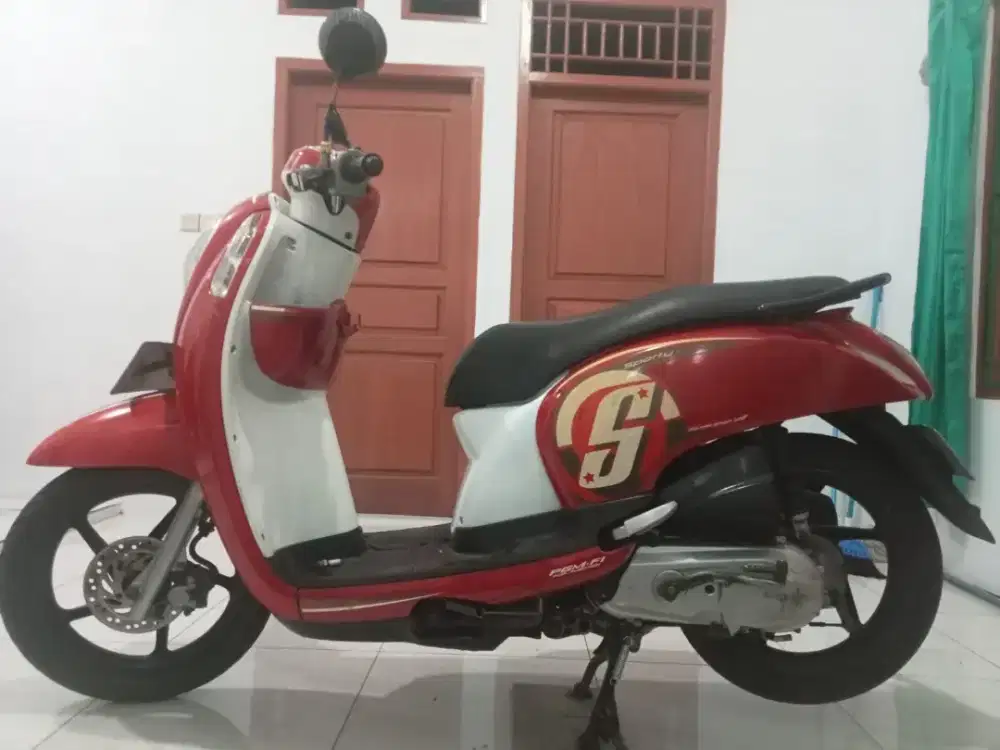 Honda scoopy 2014 fi B Depok surat lengkap