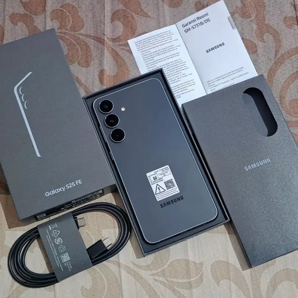 Samsung S25 FE 8/256GB Black Resmi SEIN Desember 2026