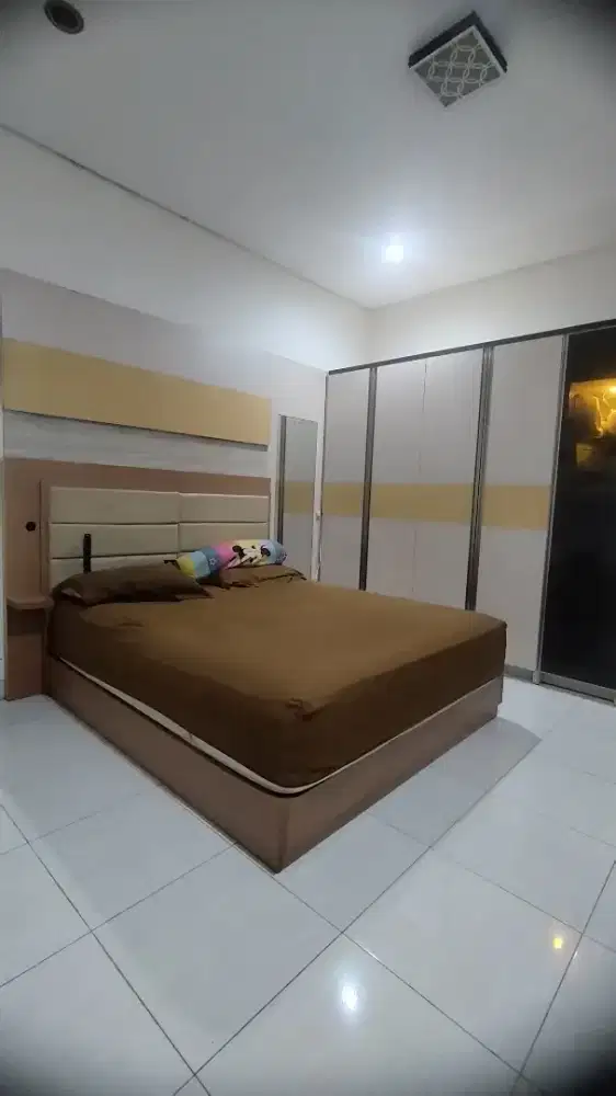 Kamar set ( Lemari, dipan, backdrop ) tanpa kasur