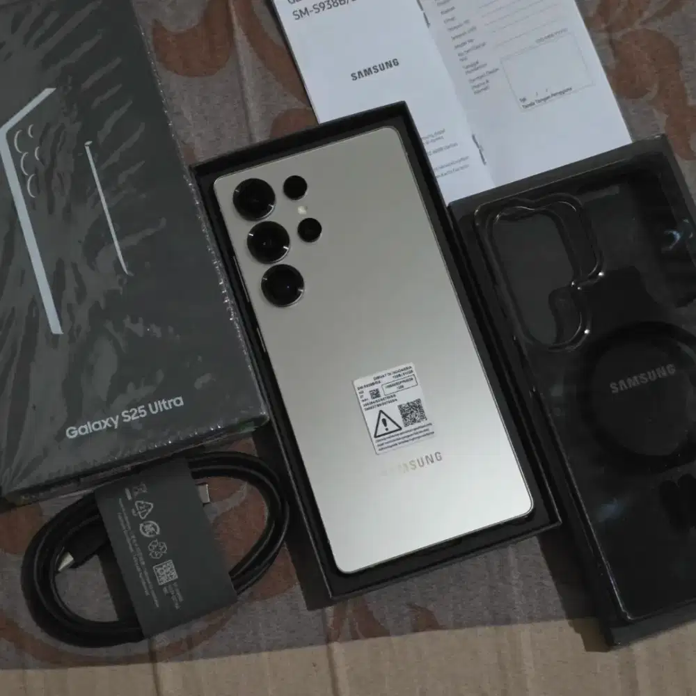 Samsung S25 Ultra 12/512GB Gray Resmi SEIN Juli 2026