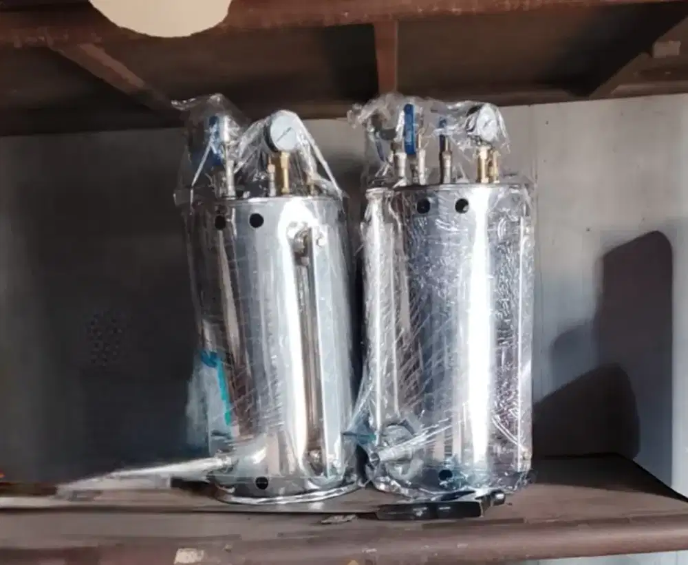 Setrika Uap Gas Laundry