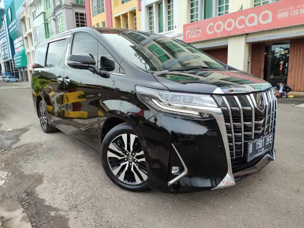 Alphard 2.4 G ATPM TSS AT 2021 Toyota Alphard G TSS Matic Automatic