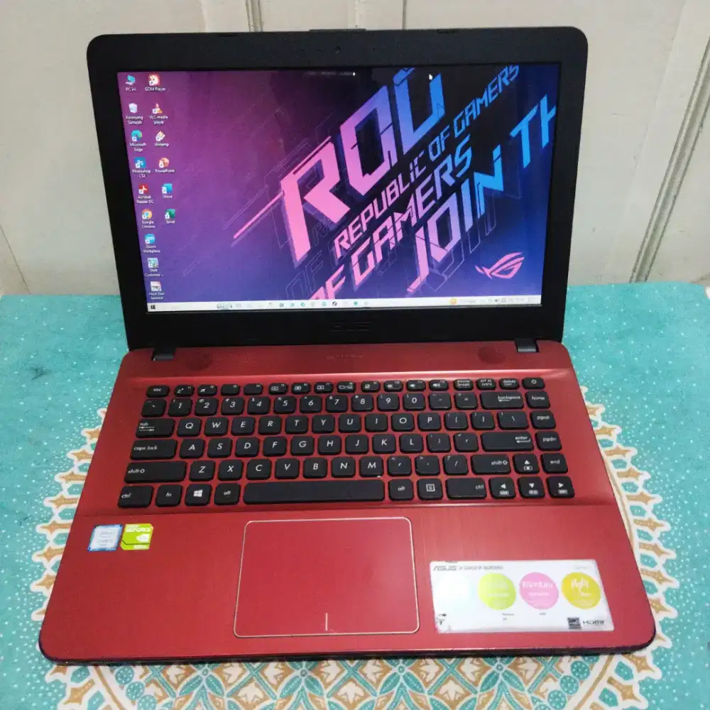 Laptop ASUS i3 SSD NVIDIA 920MX Gaming desain murah AJA