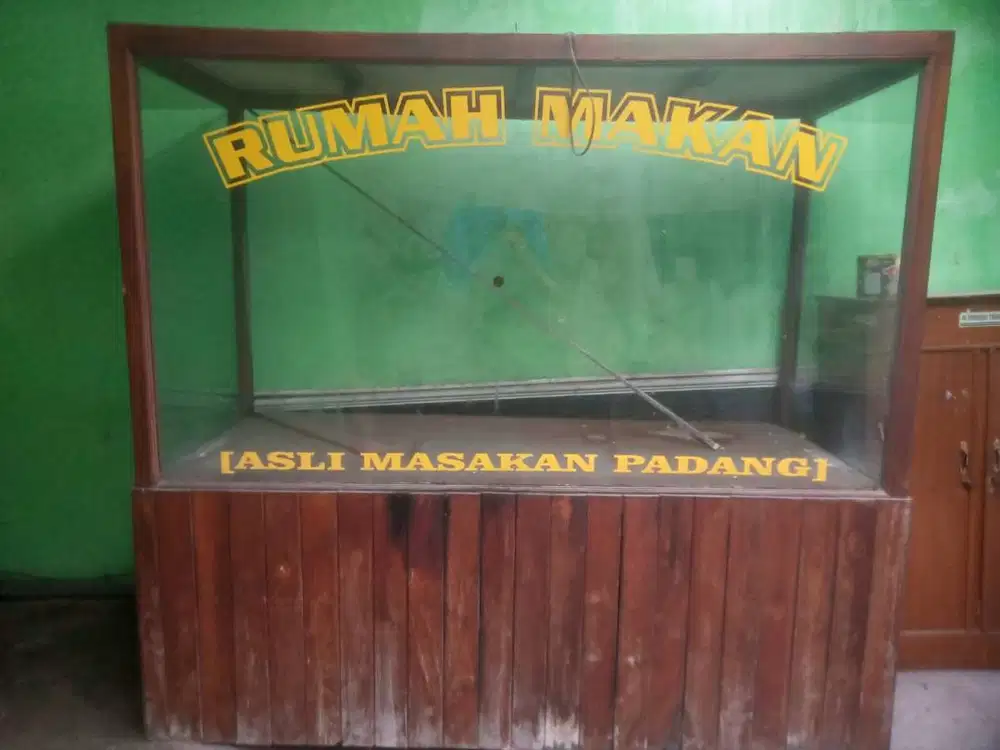 *Etalase Rumah Makan / Lemari Display Masakan Padang